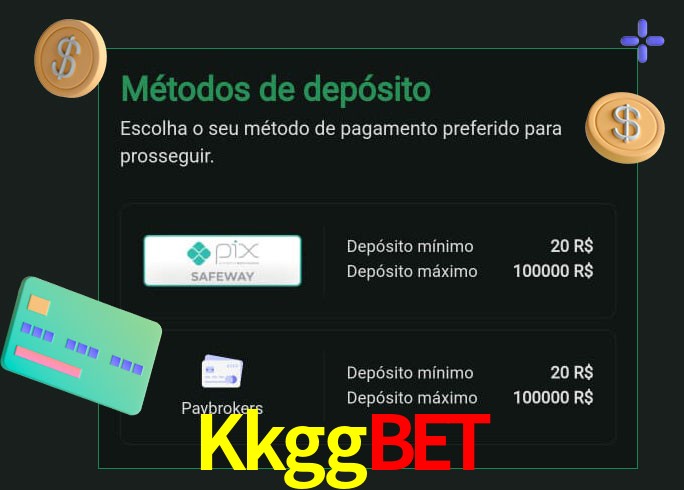 O cassino Kkggbet oferece uma grande variedade de métodos de pagamento